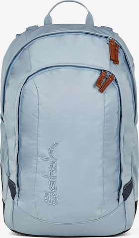 Sac à dos Satch en bleu : devant