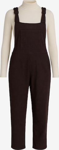 LYN MAMA Latzhose in Braun: Vorderseite