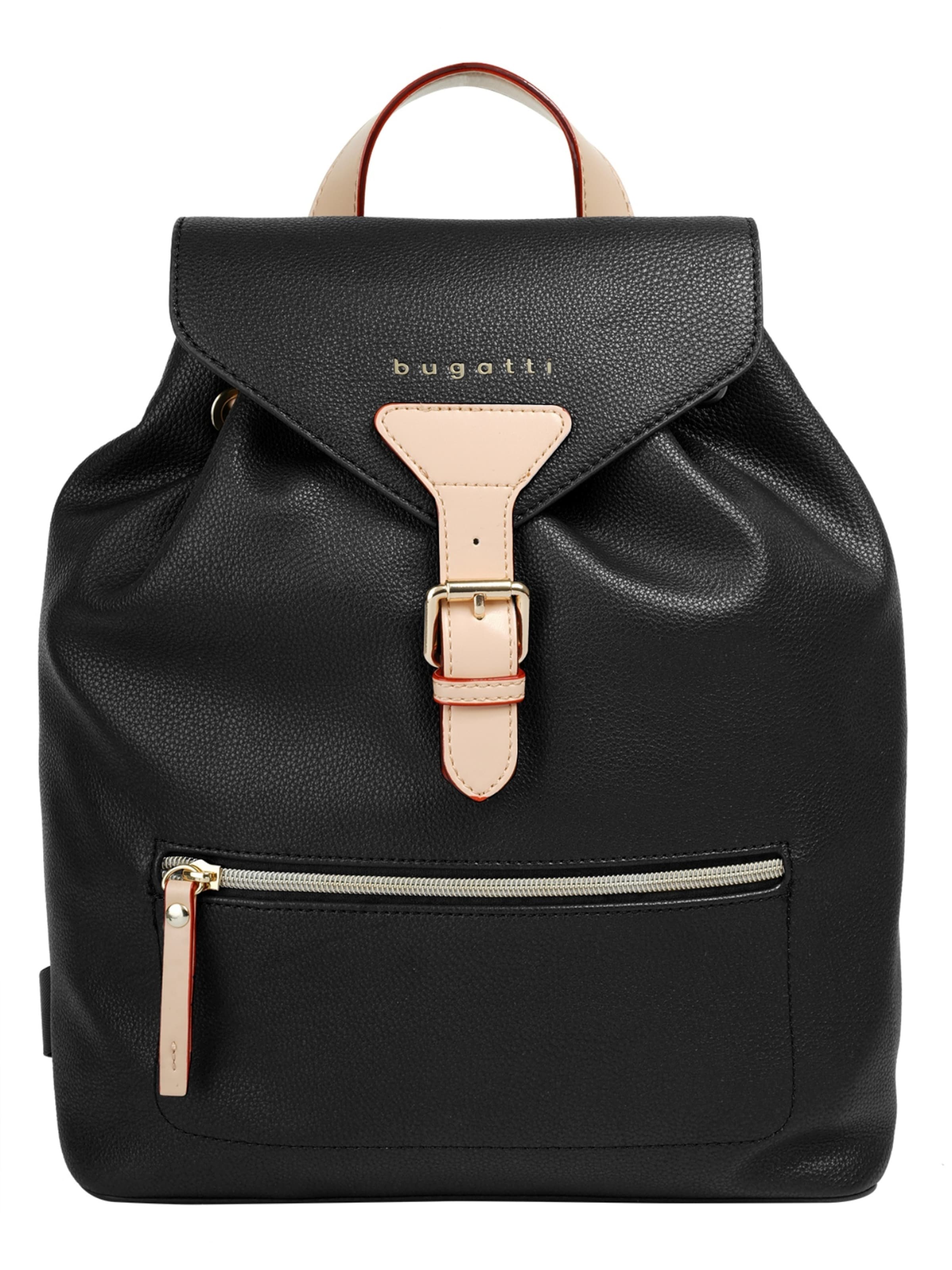 bugatti Rucksack 'ELLA'‌‌‌‌ in Schwarz: Vorderseite
