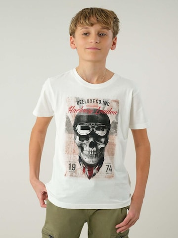 Deeluxe Shirt 'Clem' in Wit: voorkant