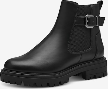 TAMARIS Chelsea boots in Black: front