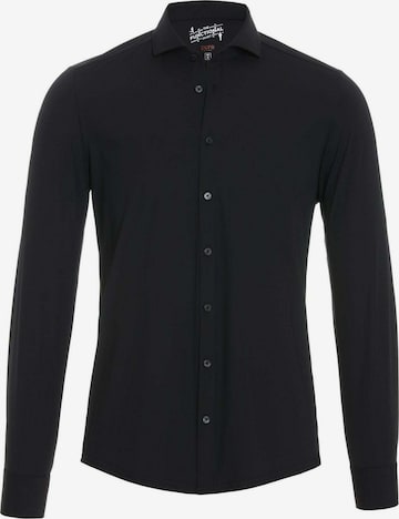 PURE Button Up Shirt in Black: front