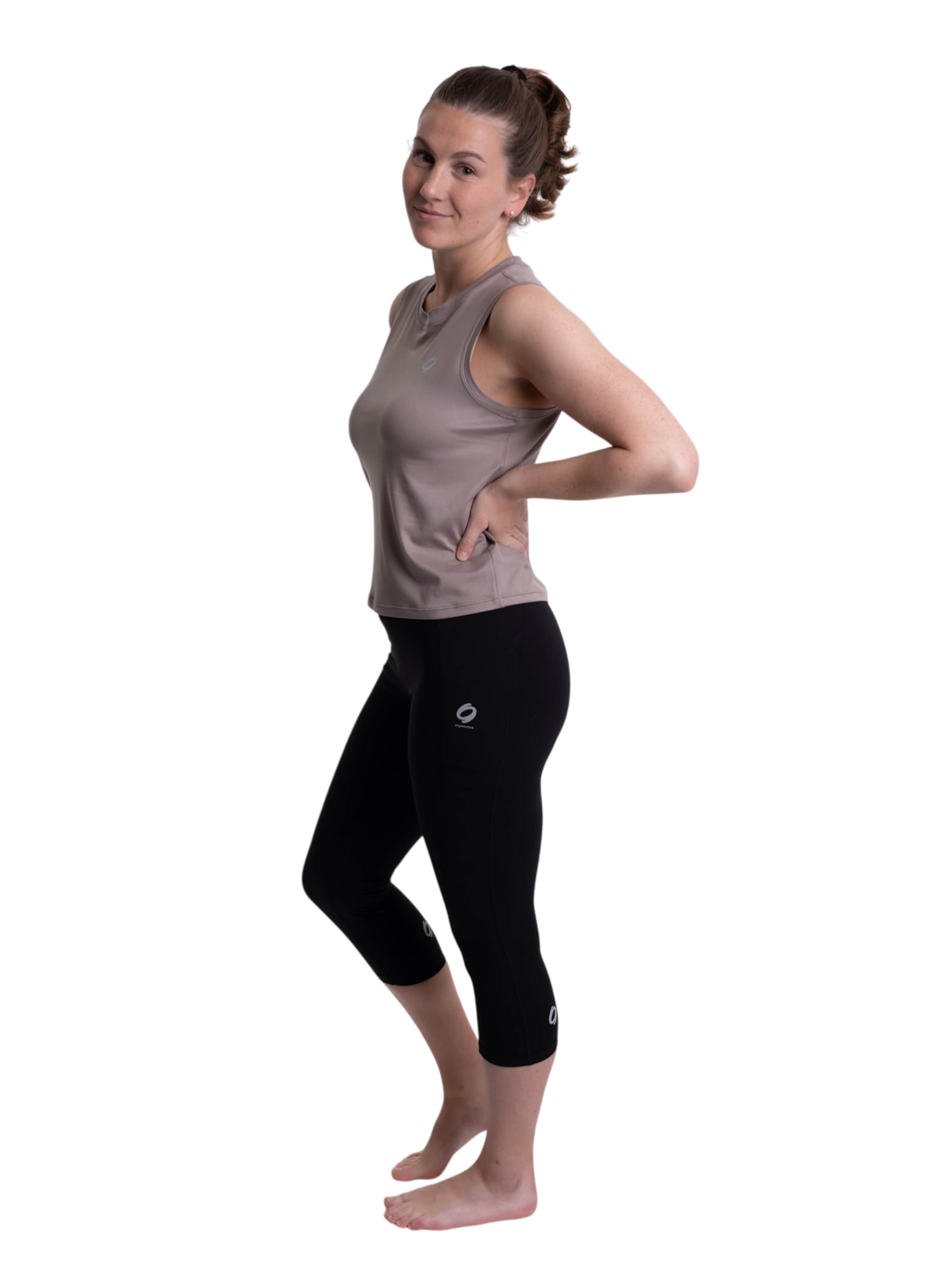 mymotus Skinny Workout Pants in Black