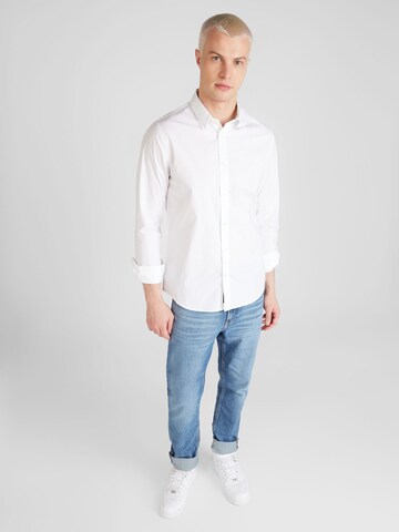 Slim fit Camicia di Calvin Klein Jeans in bianco