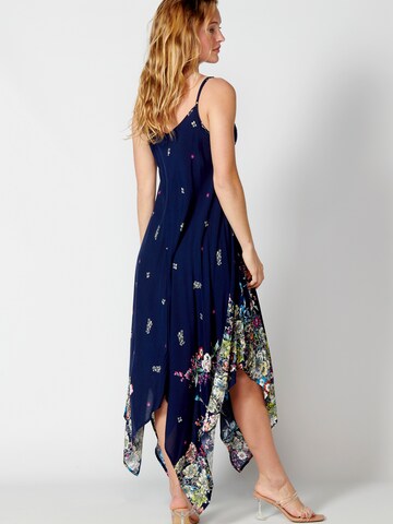 KOROSHI Summer dress in Blue