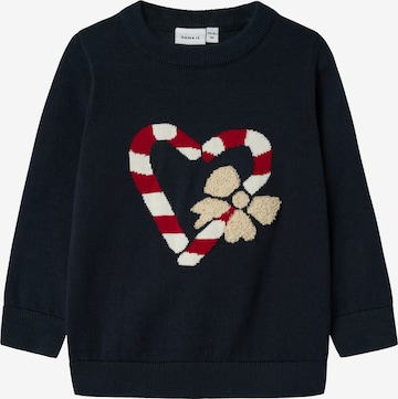 NAME IT Sweater 'NMFREAMO' in Blue: front