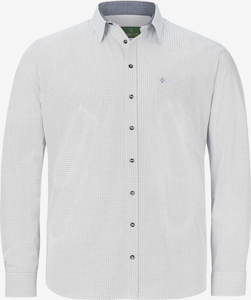Charles Colby Button Up Shirt 'Duke Scott' in White: front