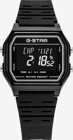 G-STAR Digitaluhr 'Electronic watch Gridline' in Schwarz: Vorderseite