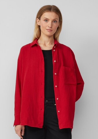 s.Oliver Bluse in Rot: Vorderseite