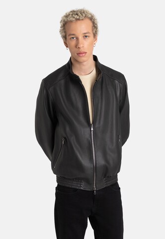 Werner Christ Between-Season Jacket 'Donald' in Black: front