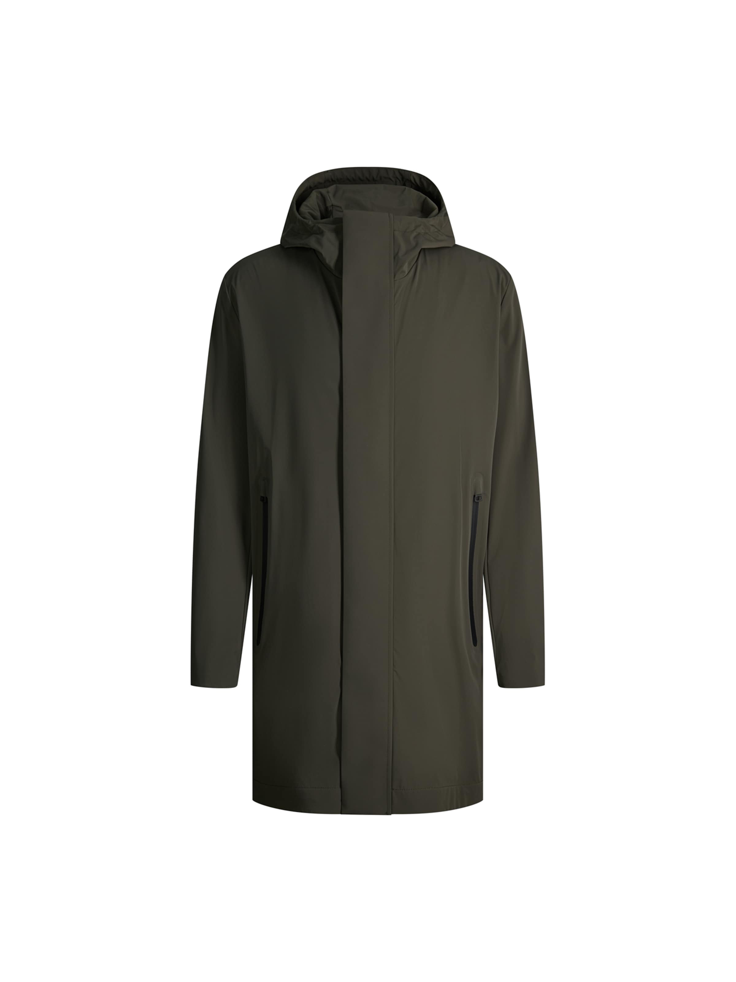 Parka mi-saison STRELLSON en gris : devant