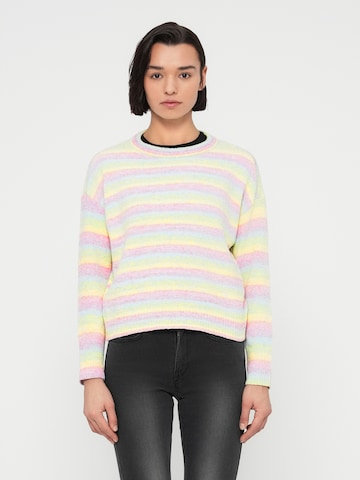 rožinė ONLY Megztinis 'ONLJOHANNA': priekis