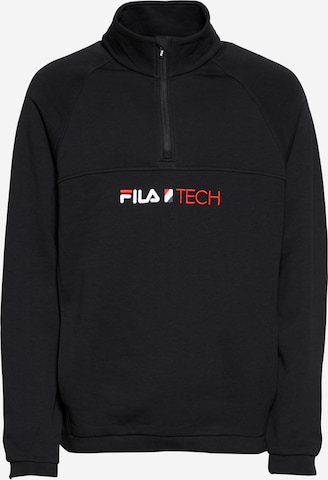 Sweat-shirt 'CHILL' FILA en noir : devant