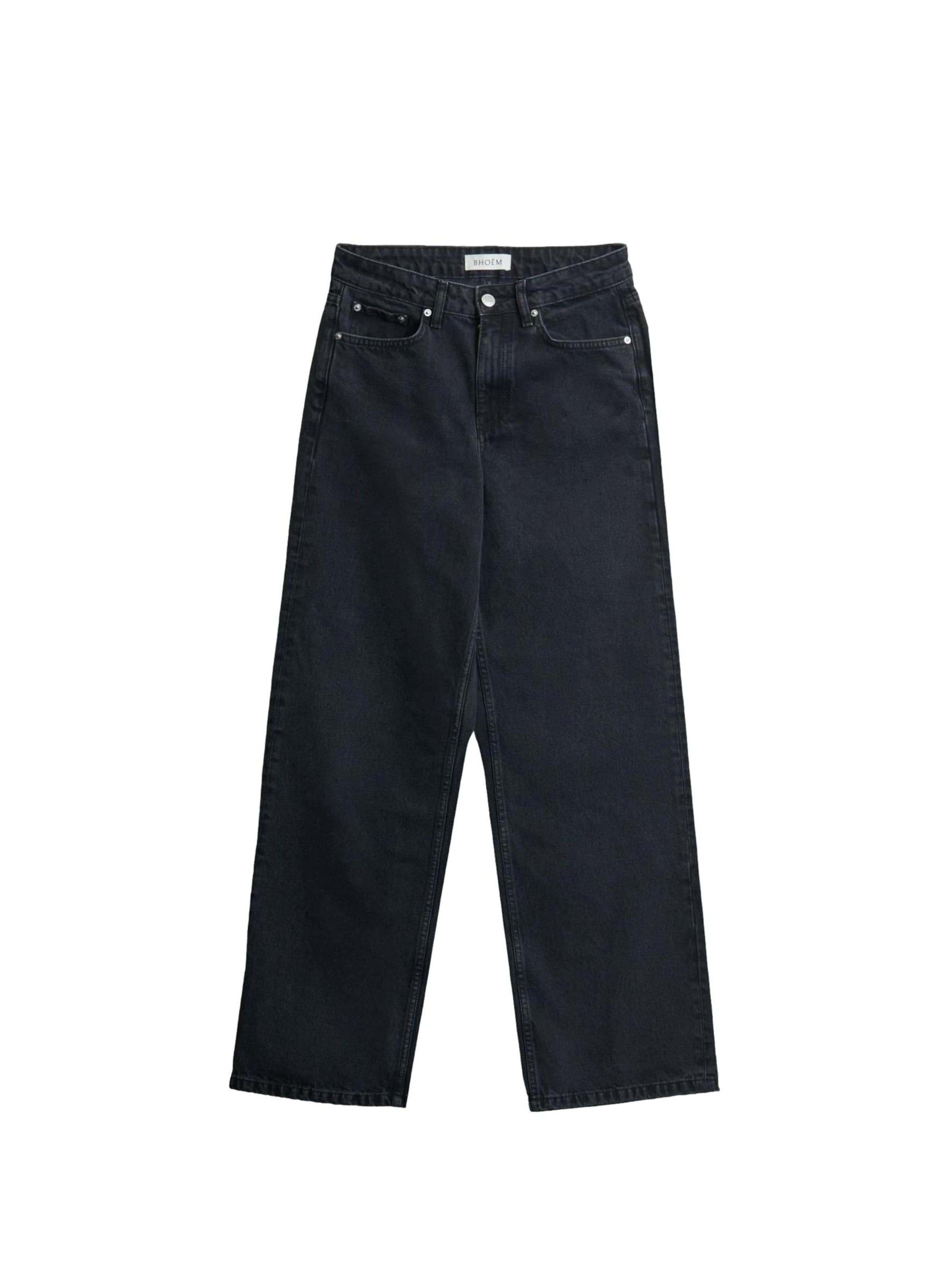 Bhoem Jeans in Schwarz: Vorderseite