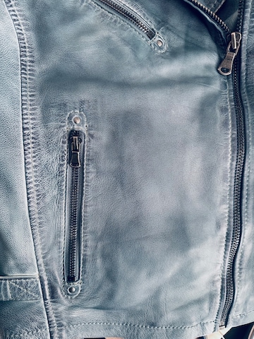 CBL Between-season jacket 'Lederjacke' in Blue