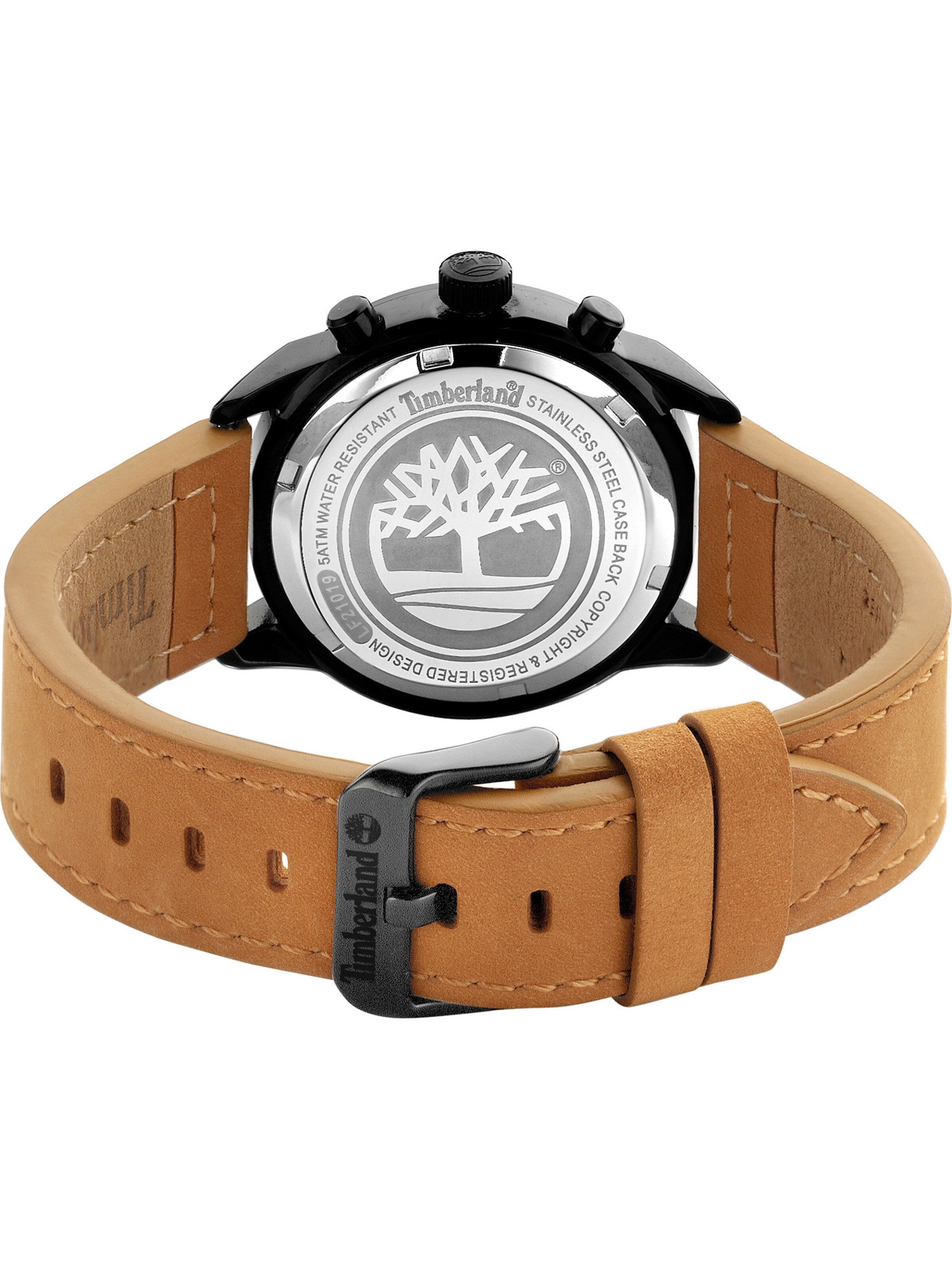 Frauen Uhren TIMBERLAND Armbanduhr in Hellbraun, Schwarz - ME85200 Frauen Uhren TIMBERLAND Armbanduhr in Hellbraun, Schwarz - ME85200