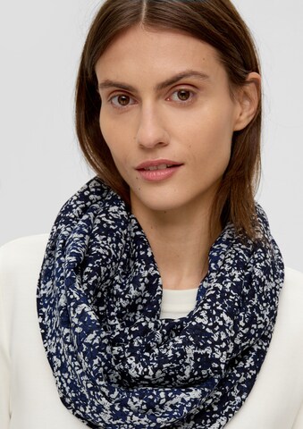Écharpe tube s.Oliver en bleu
