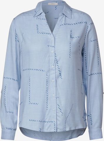 Camicia da donna di CECIL in blu: frontale