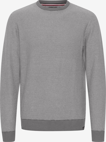 FQ1924 Pullover 'Leon' in Grau: Vorderseite