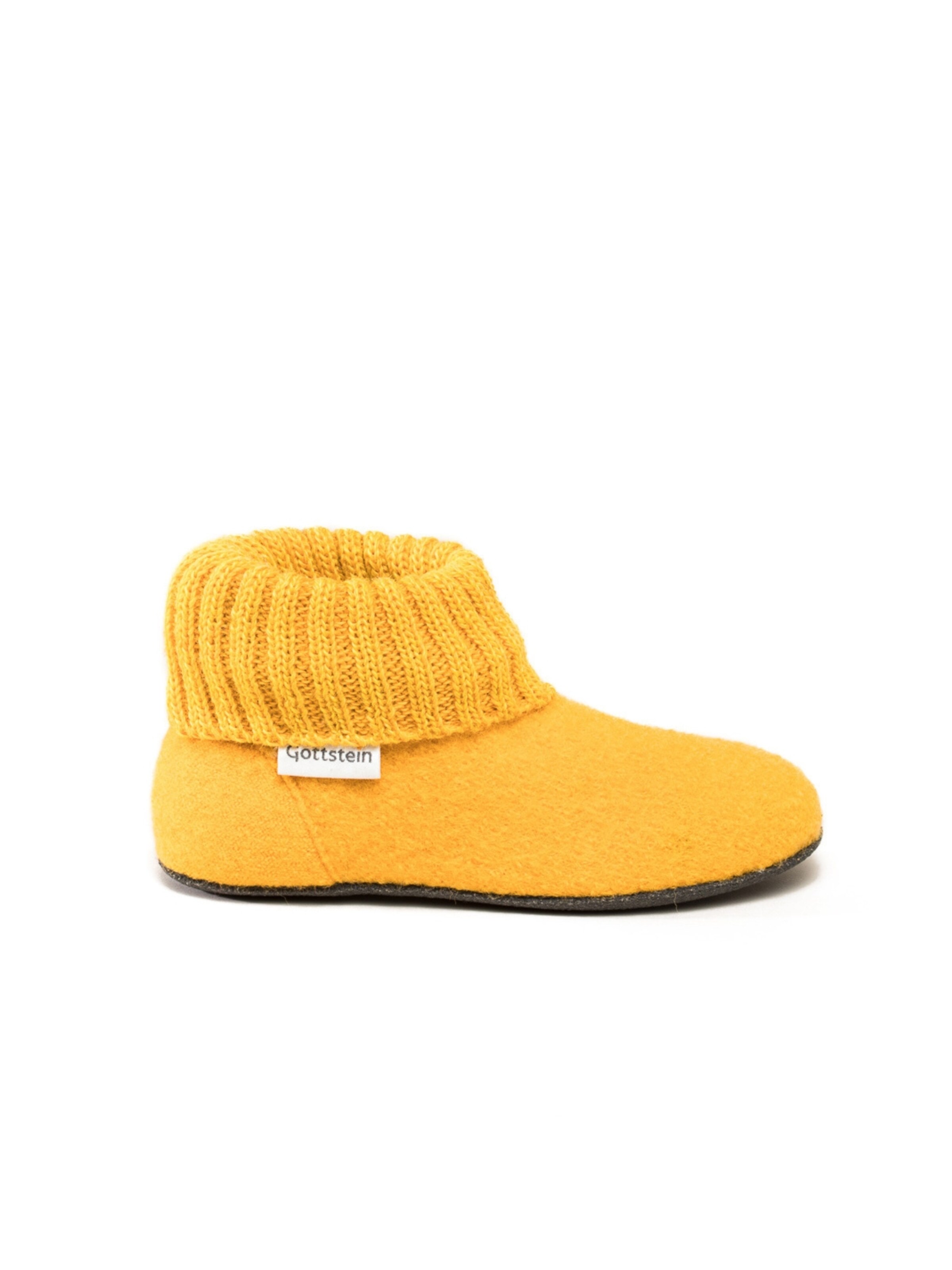 Gottstein Hausschuh 'Hüttenschuhe Alpine Boot FE' in Gelb