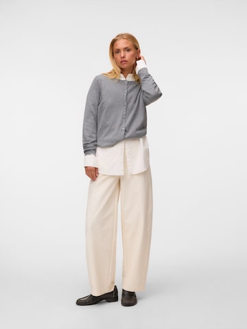 VERO MODA Kardigan 'VMSILJE' w kolorze szary