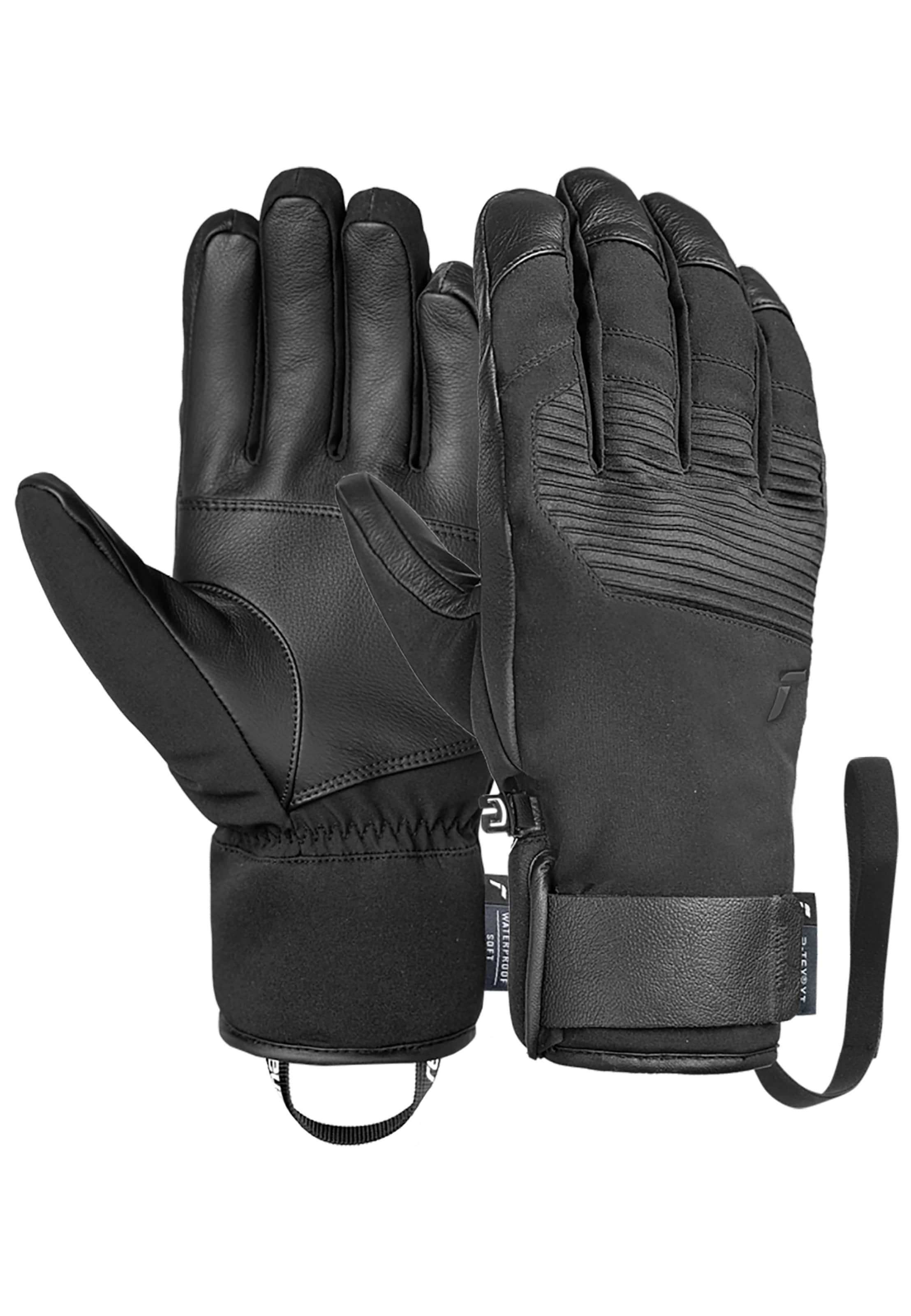 REUSCH Sports gloves 'Andreas' in Black: front