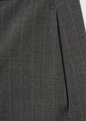 MANGO Regular Hose 'Fiocco' in Grau