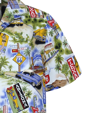 Regular fit Camicia 'Texas Arizona' di Pacific Legend in blu