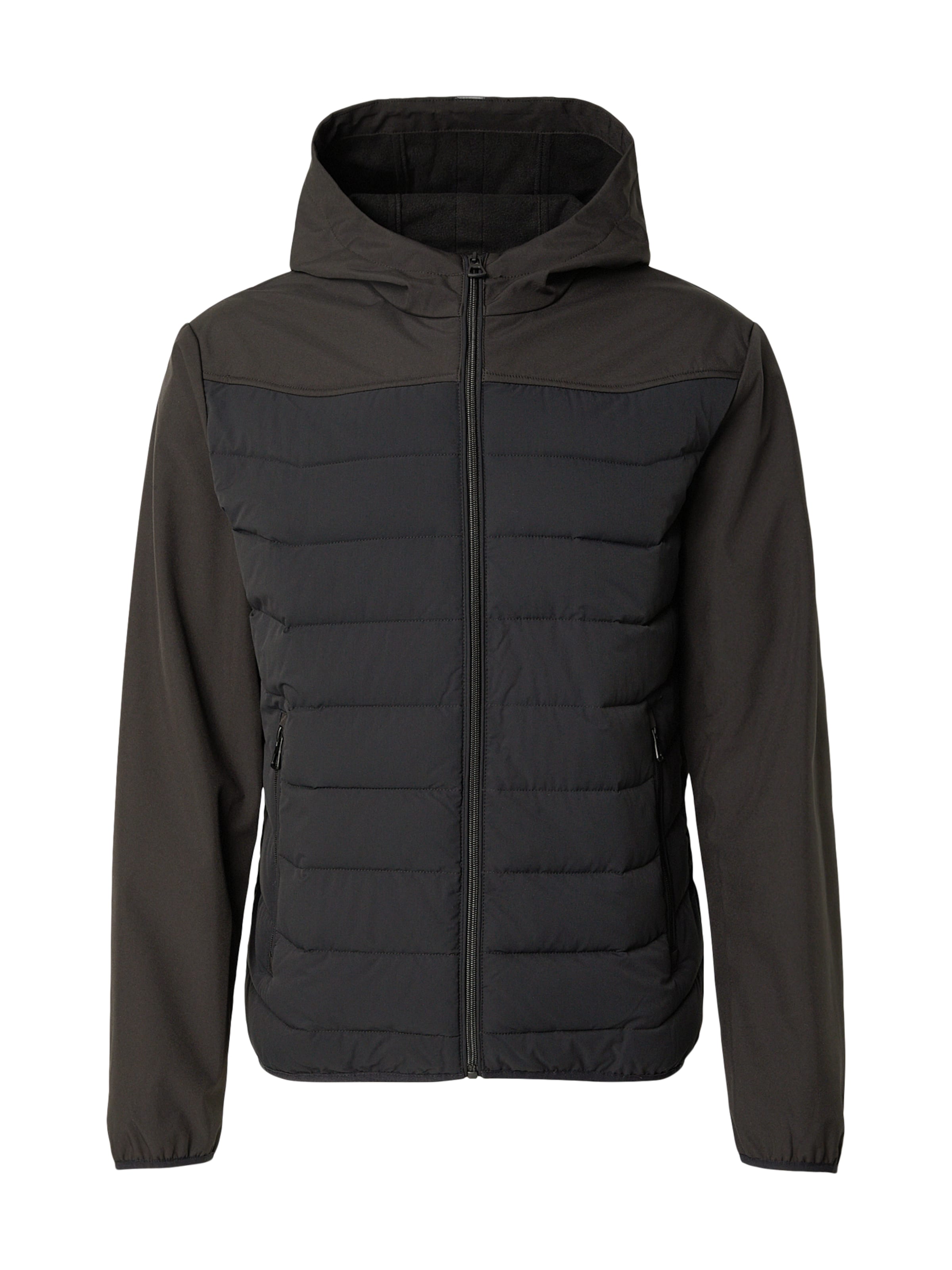 LERROS Between-season jacket in Black: front