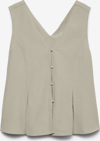 Haut 'AWAlisa' VERO MODA en gris : devant