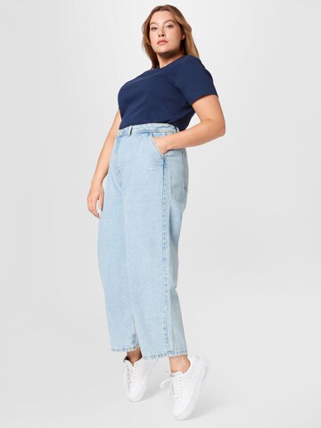 Noisy May Curve Regular Jeans 'SELLA' in Blauw
