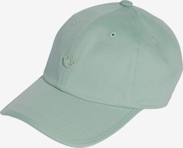 ADIDAS ORIGINALS Cap 'Premium Essentials' in Green: front