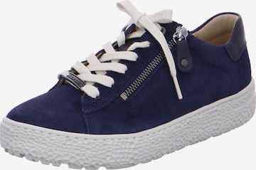 Hartjes Schnürschuh in Blau: Vorderseite