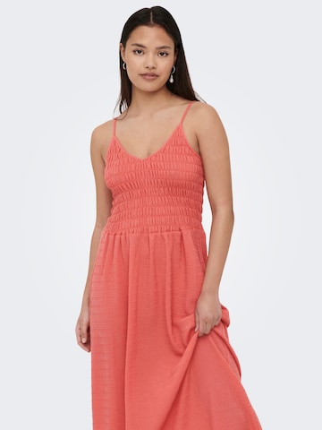 JDY Letní šaty 'MERLE' – oranžová