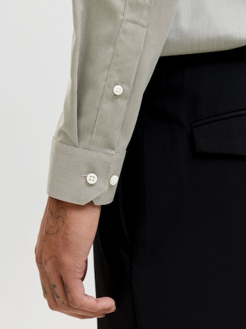 JACK & JONES Slim Fit Paita 'JPRBLAPARKER' värissä vihreä