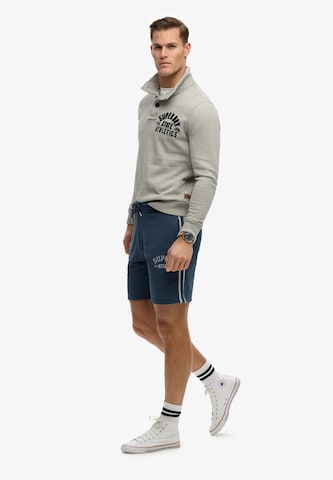 Regular Pantalon 'Athletic Essentials' Superdry & Co en bleu