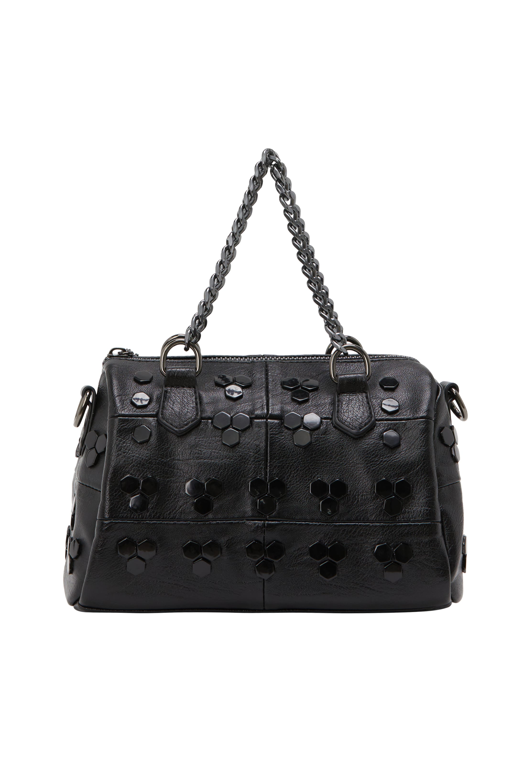 myMo ROCKS Handtas in Zwart: voorkant