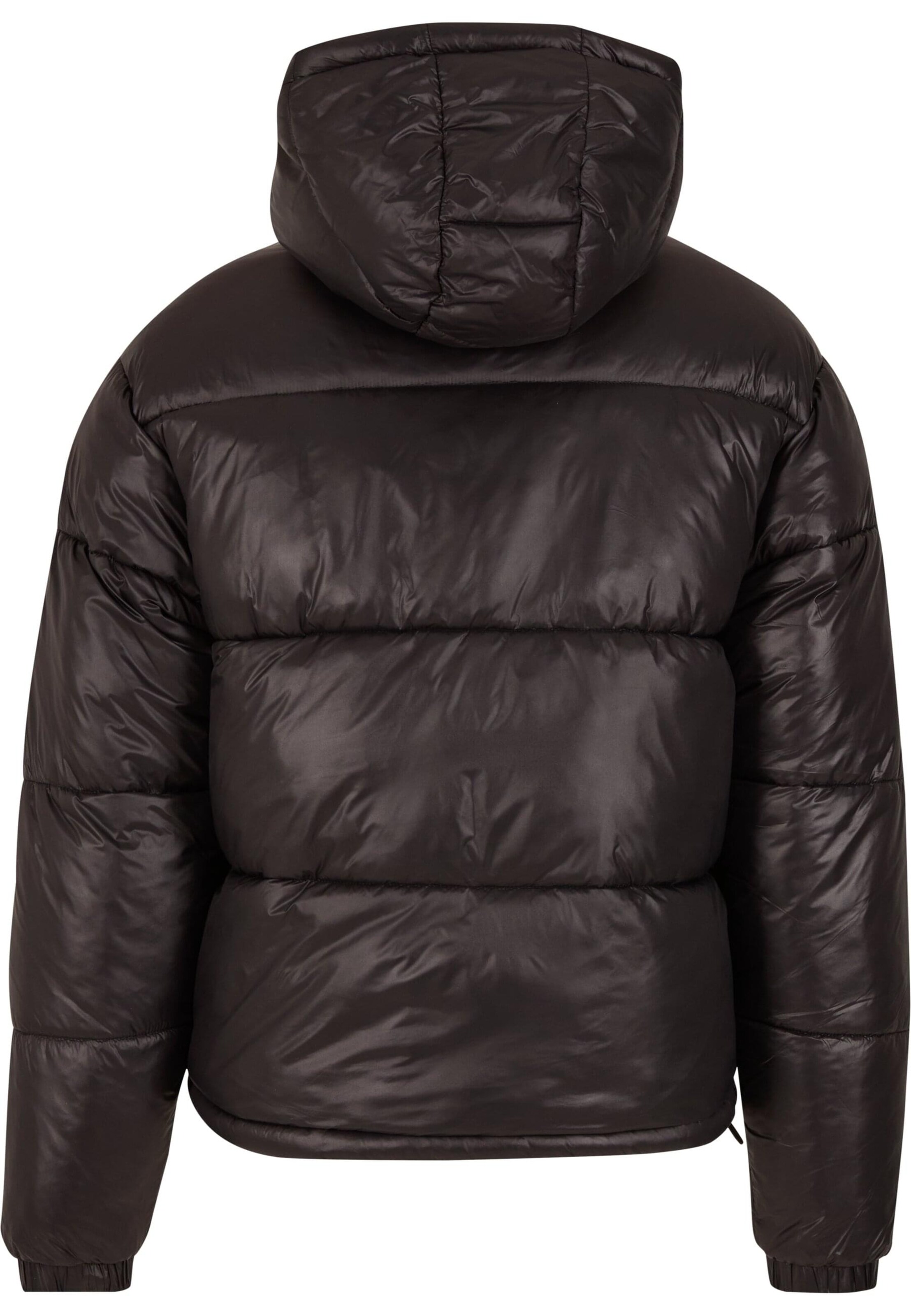 Urban Classics Winterjas in Zwart