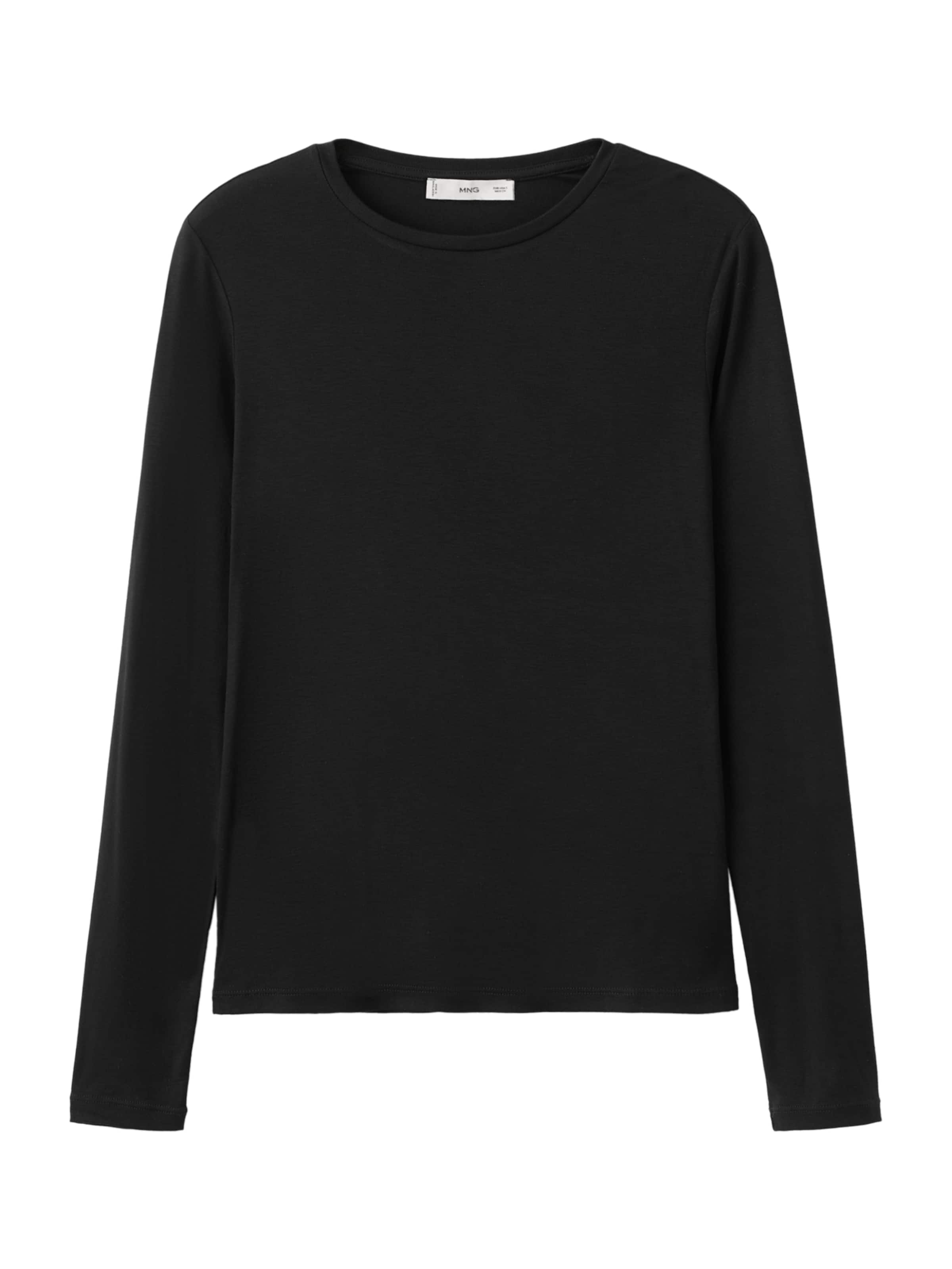 MANGO Shirt 'SECONDCA' in Black: front