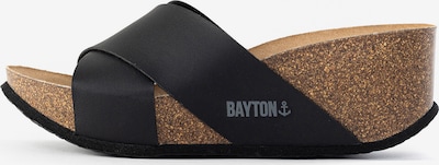 Bayton Pantolette 'Liverpool' in grau / schwarz, Produktansicht