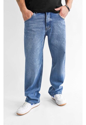 Dada Supreme Loosefit Jeans in Blauw: voorkant