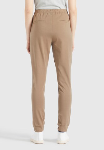 khujo Tapered Trousers 'Alenia' in Brown