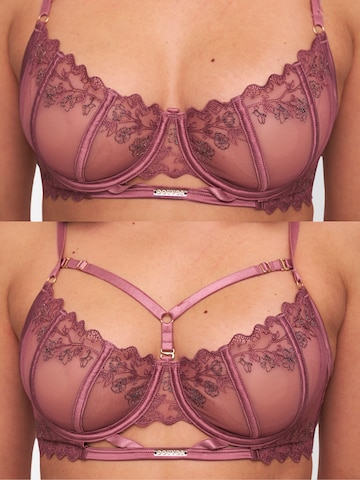DOUVOS CONTOUR Balconette BH in Gold