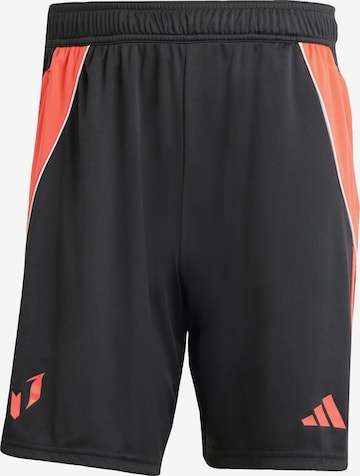 ADIDAS PERFORMANCE Sports trousers 'Messi' in Black: front