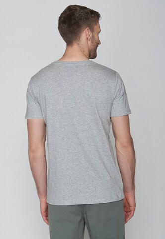 GREENBOMB Shirt 'Nature Evening Glow' in Grijs