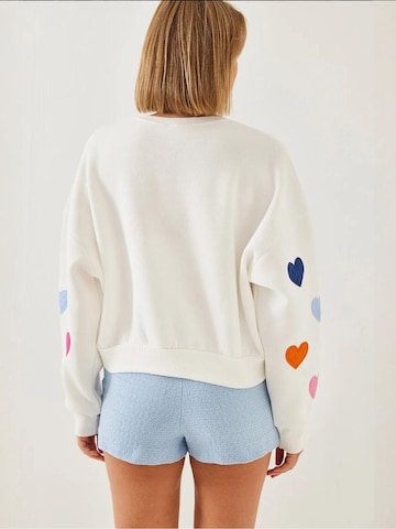 Bianco Lucci - Sweatshirt em branco