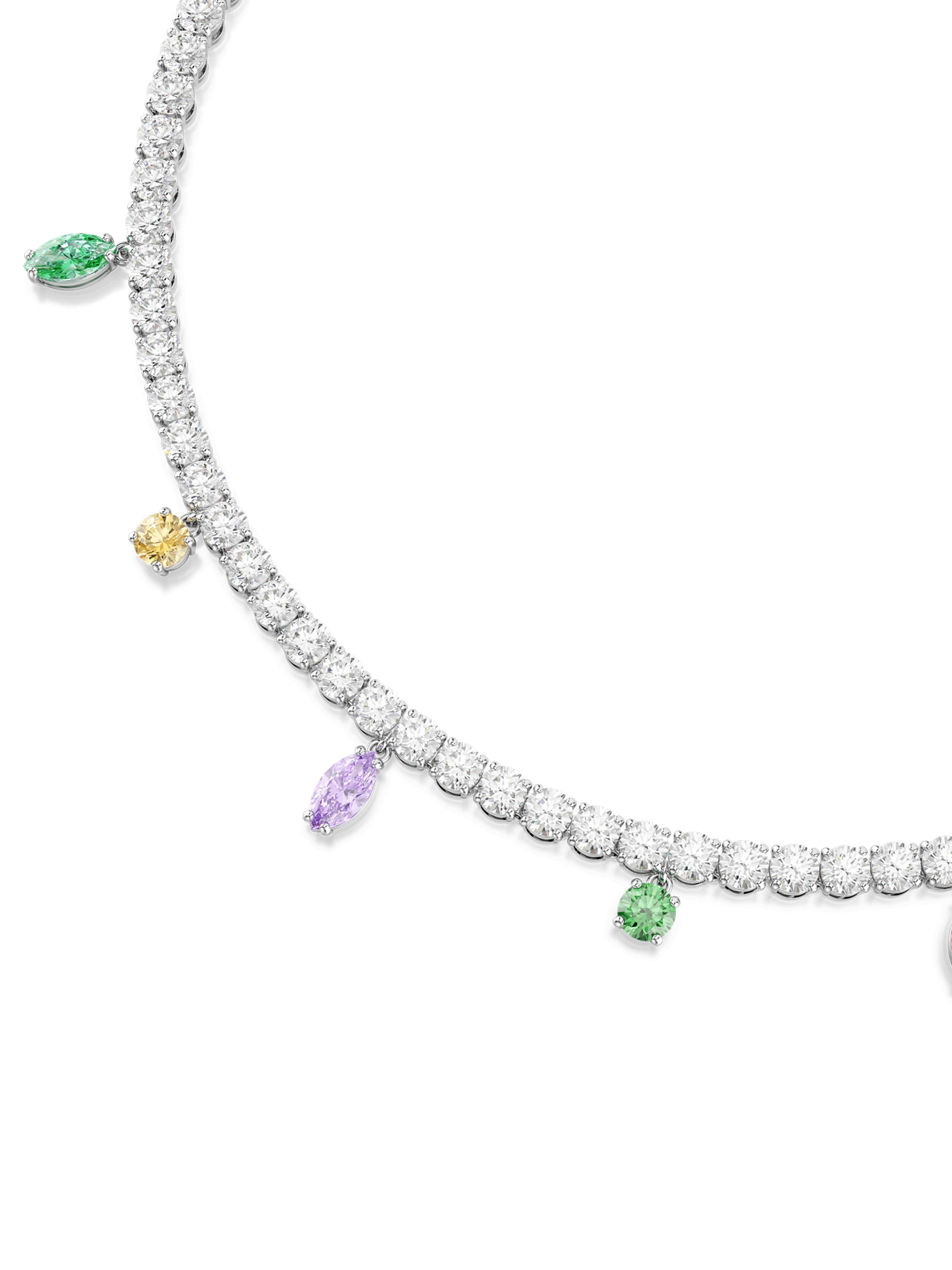 Swarovski Kette in Silber