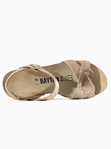 Bayton - Sandalias con hebilla 'Venus' en amarillo