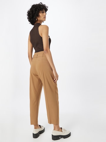 b.young Loose fit Pleat-front trousers 'DANTA' in Brown