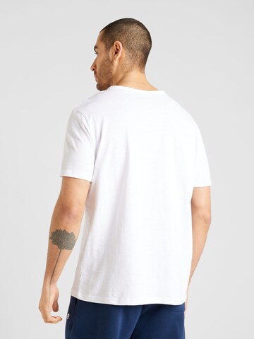 QS T-shirt i vit